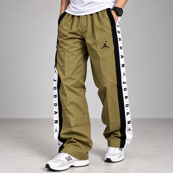 Khaki Tan Track Pants