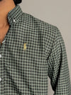 Green & Black Checks Shirt