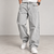 Light Grey Washed Baggy Fit Jeans