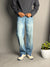 Ice Blue Straight Fit Jeans