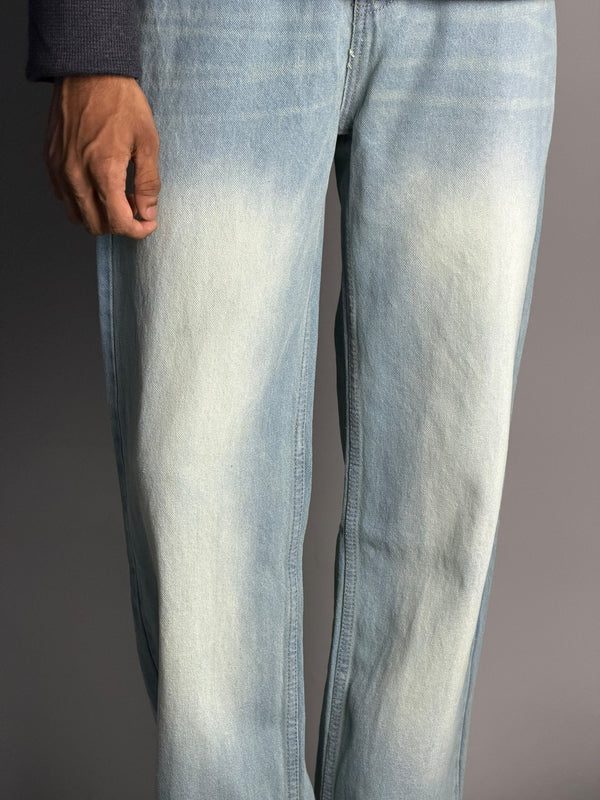 Wash Mint Blue Jeans