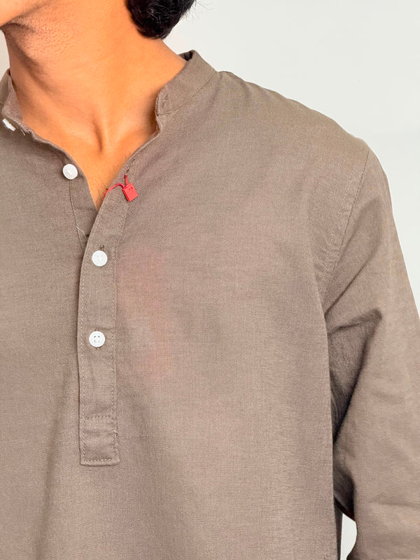Linen Short Kurta