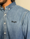 Washed Blue Denim Shirt