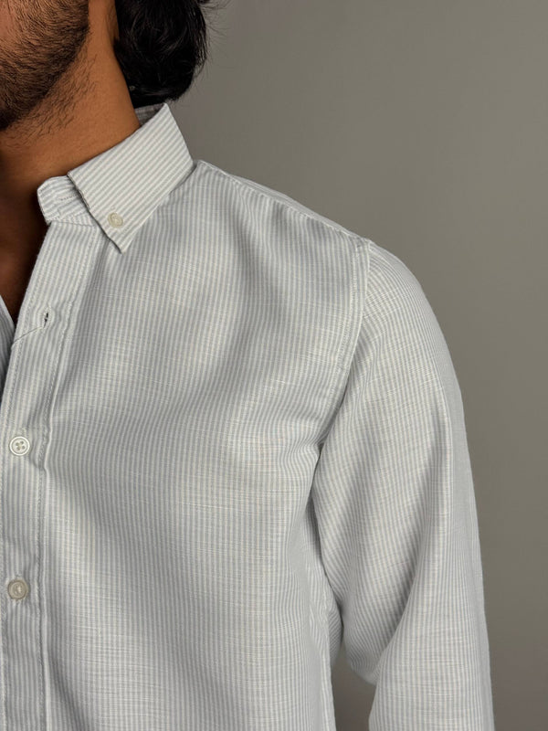 Light Grey Stripe Shirt