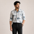 Light Grey Dark Graphic Full-Sleeve Shirt