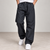 Dark Grey Baggy Track Pant