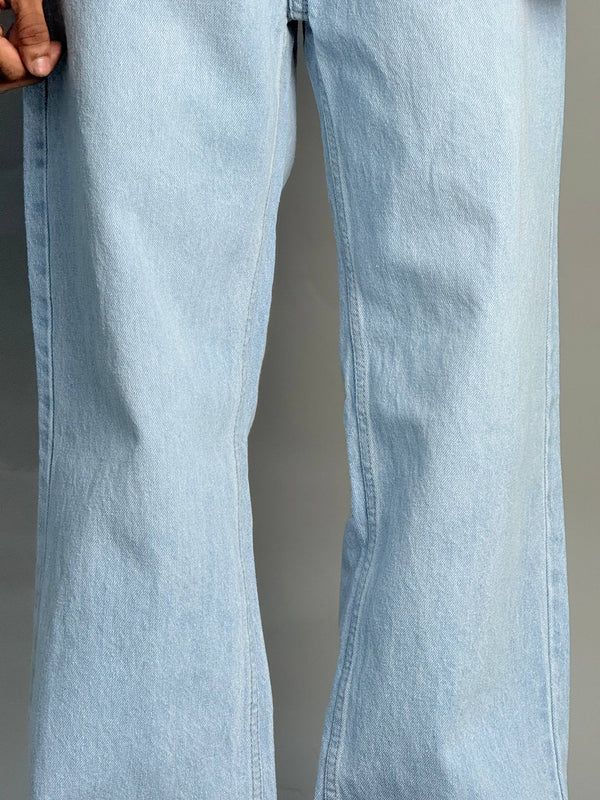 Light Blue Straight fit