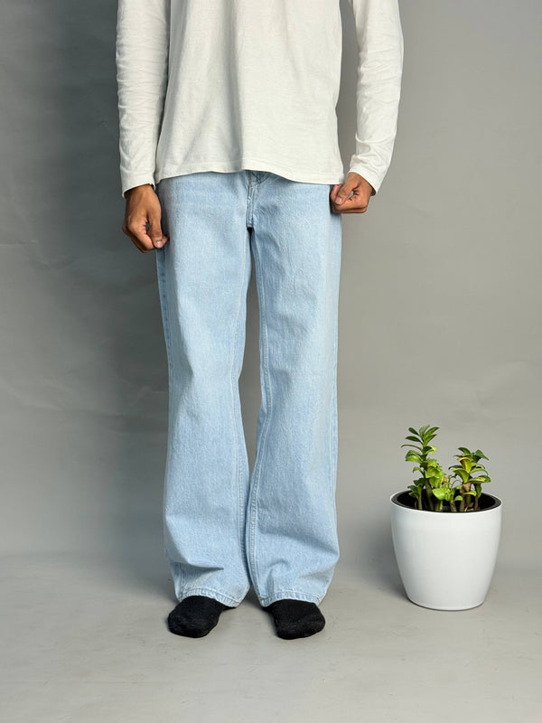 Light Blue Straight fit