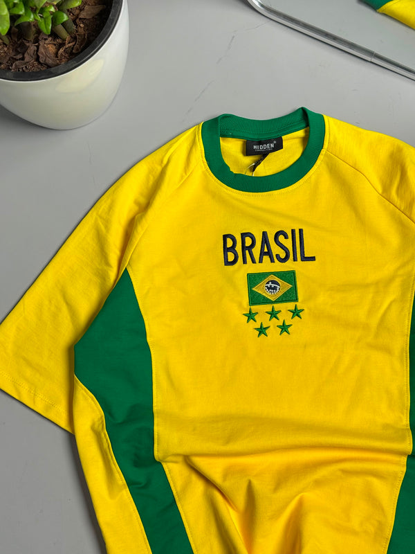 Oversized Embroidery Tshirt (Brazil)