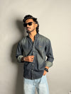 Dark Washed Denim Shirt