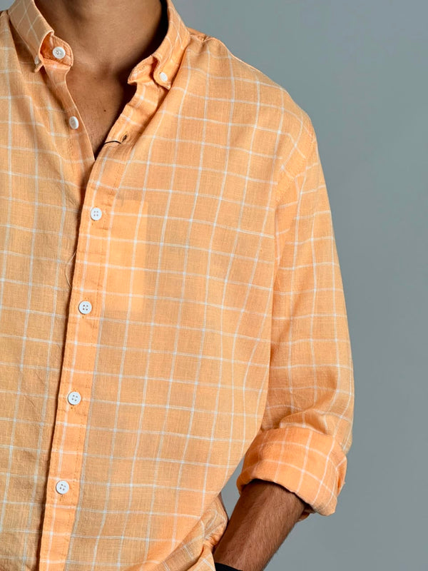 IMP LINEN CHECKS SHIRT