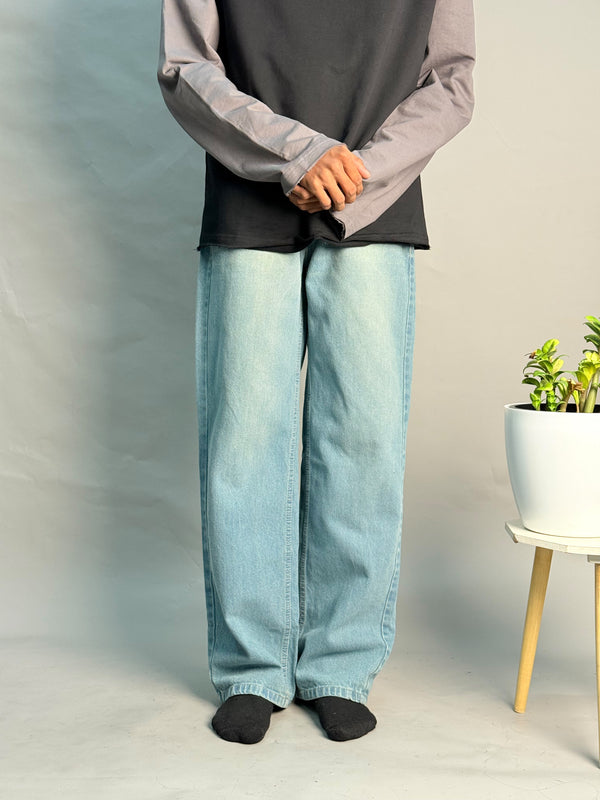 Blue With Green Shade Jeans