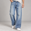 Mid-Blue Boot Cut Jeans
