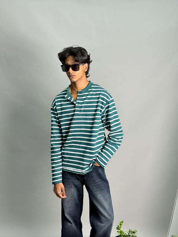 Premium Henley Full Sleeve T-Shirt