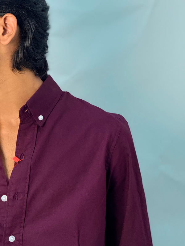 Full Sleeve Plain Shirt