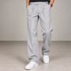 Light Grey Pleated Gurkha Trousers