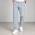 Light Grey Plain Formal Pants