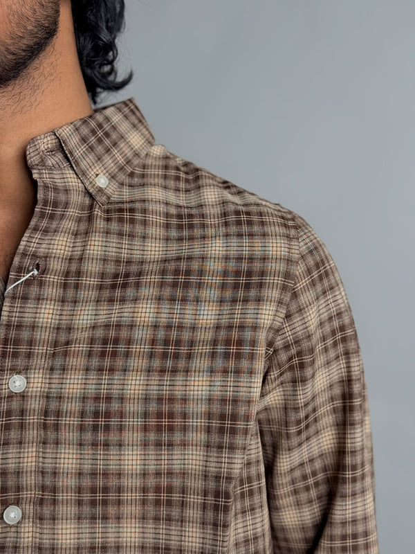 IMP Brown Checks Shirt