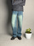 Teal Blue Wash Jeans