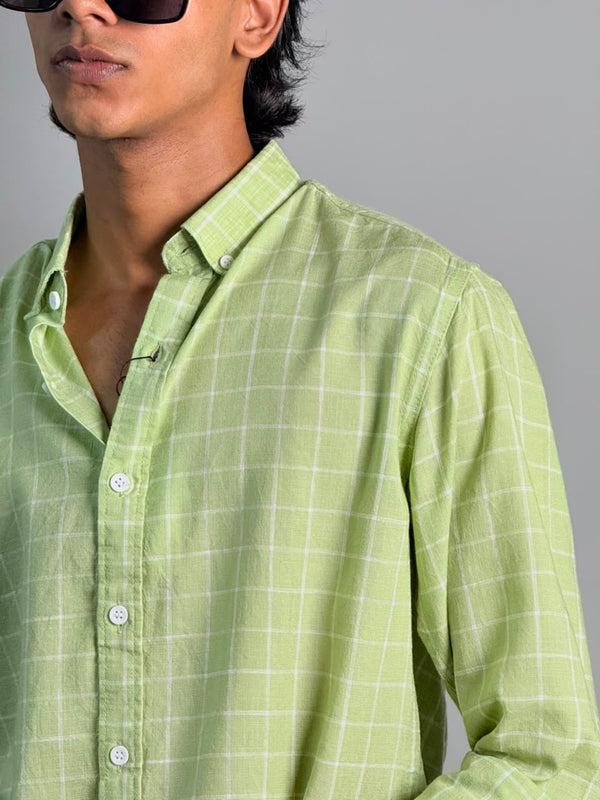 IMP LINEN CHECKS SHIRT