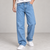 Light Blue Straight Fit Jeans