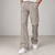 Taupe Beige Bootcut Pants