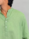 Linen Short Kurta
