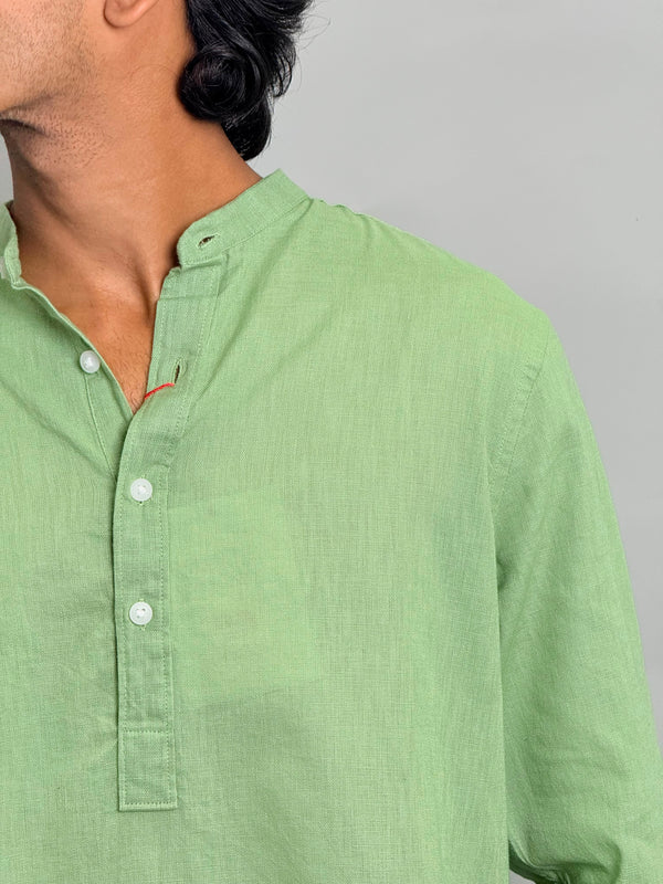 Linen Short Kurta