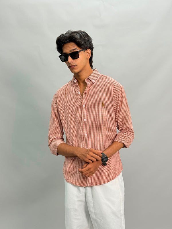 MICRO CHECKS SHIRT