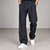 Dark Blue Pleated Gurkha Trousers
