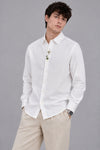White Premium Embroidery Shirt