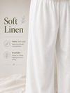 IMP LINEN PANTS [WHITE]