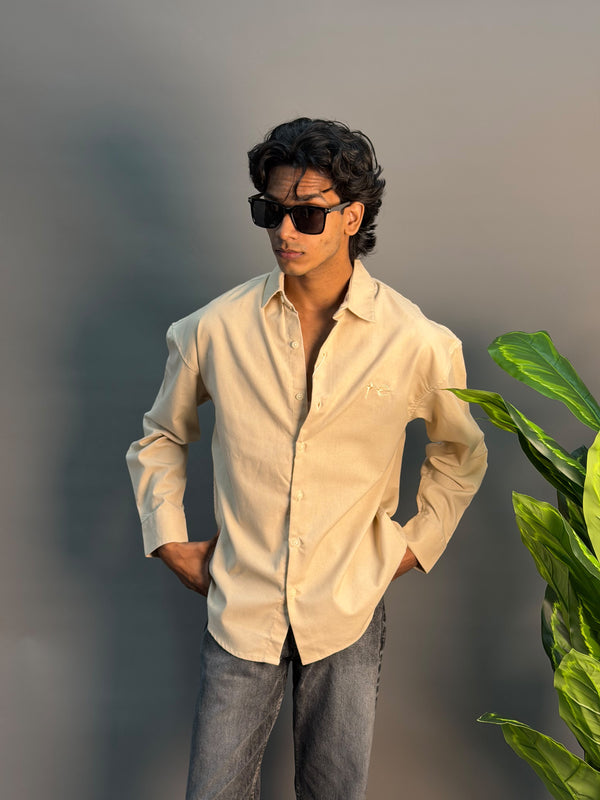 IMP LINEN SHIRT BEIGE