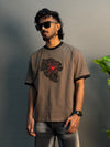 GREY SPIDER PRINTED S-SHIRT