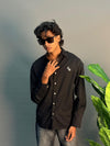 IMP LINENE SHIRT BLACK