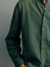 Dark Green & Light Yellow Shade Denim Shirts