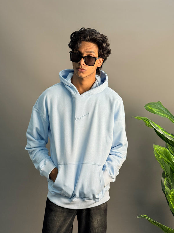 BLUE NIKE HOODIE