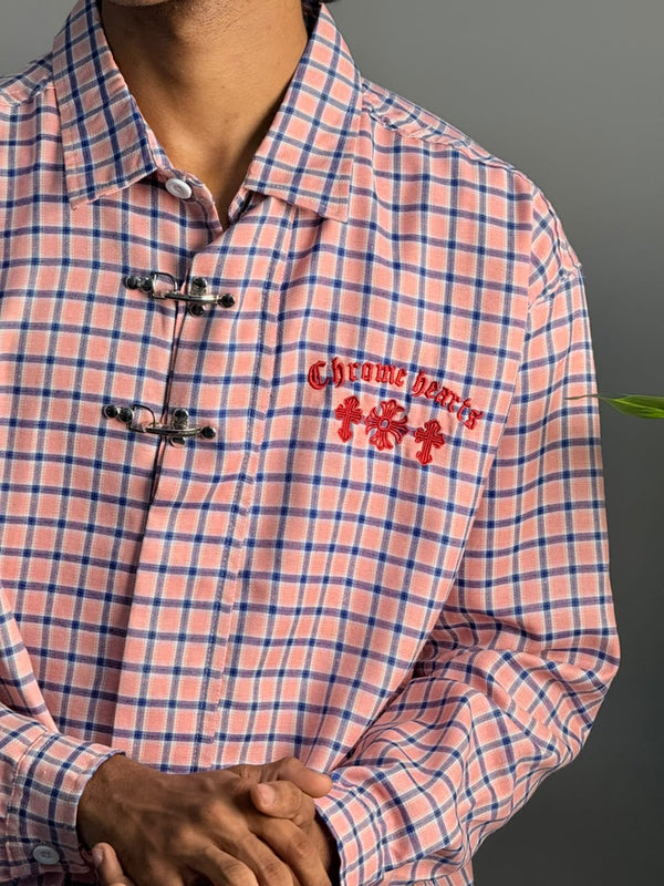 Pink & Blue Checks Shirts