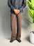 Dark Brown Formal Pants