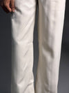 Off White Formal Pants