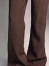Dark Brown Armani Bootcut Formals