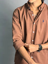 RL Brown Plain Shirt