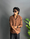 RL Brown Plain Shirt