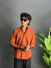 Plain Brick red shirts