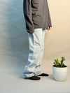 Ice Blue Straight Fit Jeans