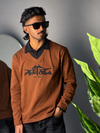 Full Sleeve Streetwear T-shirt [BROWN]