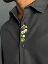 Black Premium Embroidery Shirt