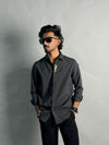 Black Premium Embroidery Shirt