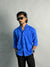 LINEN SHIRT [ BLUE ]