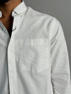 White Full Sleeve Plain Shirt